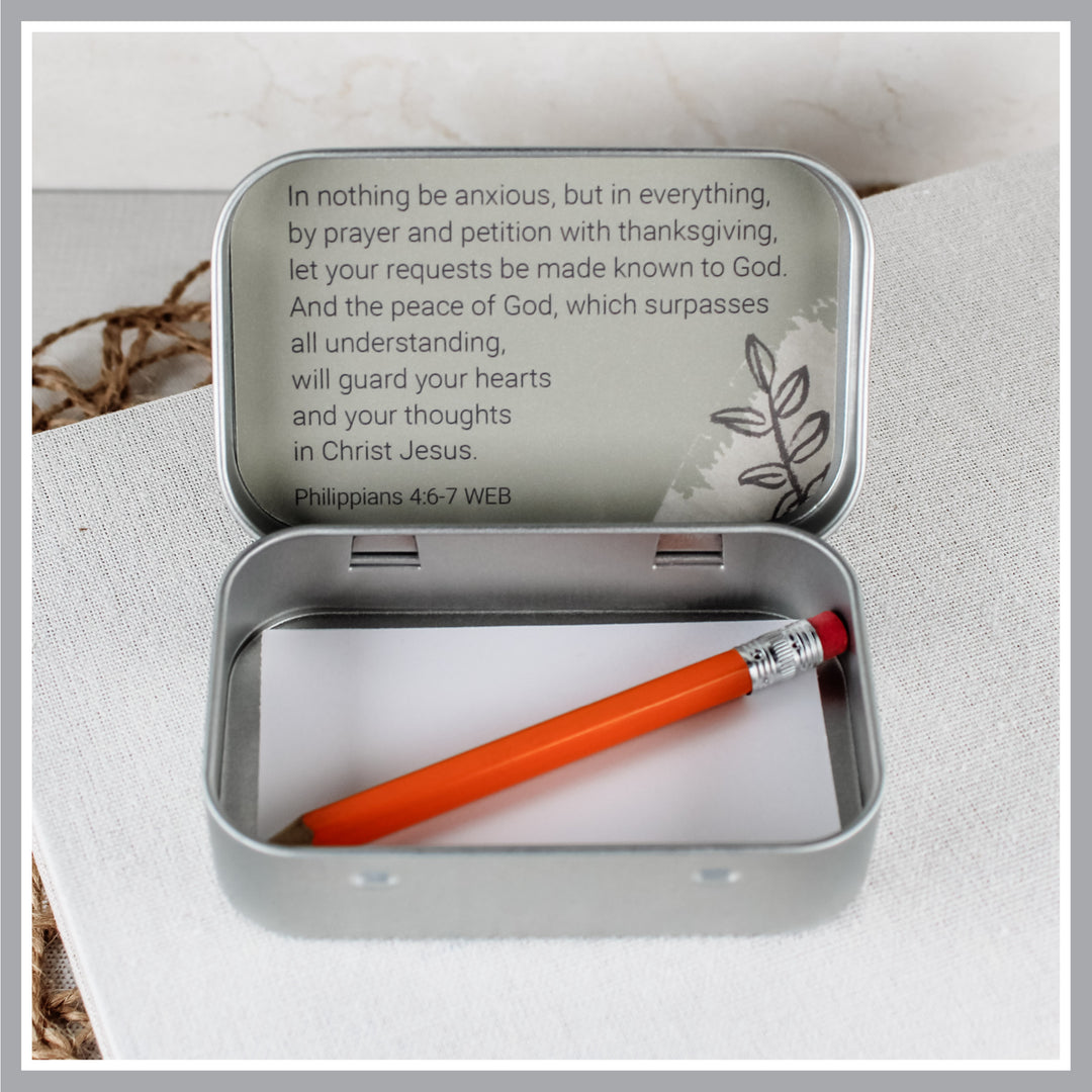 Personalized Prayer Box – Prayer Gift with Bible Verse