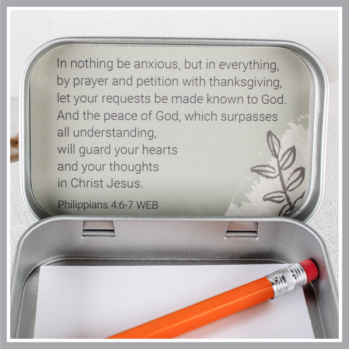 Personalized Prayer Box – Prayer Gift with Bible Verse