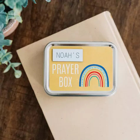 Gift for Spiritual People - Personalized Prayer Box - inAWE Handmade Gifts, Personalized Gifts, Spiritual Gifts 