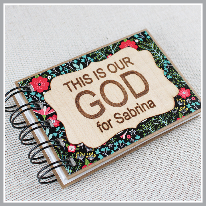Personalized Religious Gift | This Is Our God Attributes Book
