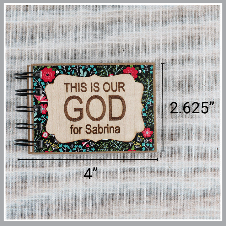 Personalized Religious Gift | This Is Our God Attributes Book