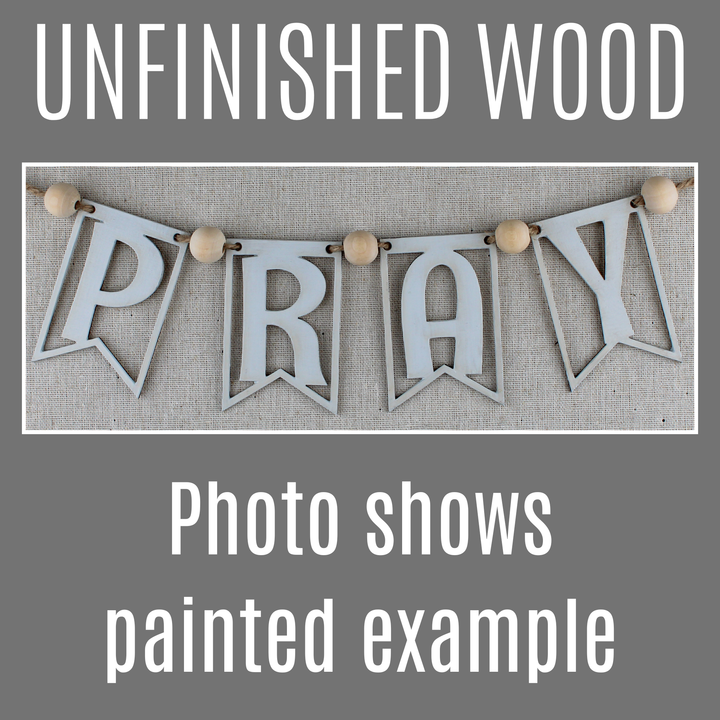 AMEN Wood Banner DIY Kit – Faith-Inspired Decor for Prayer Wall Ideas - inAWE Handmade Gifts, Personalized Gifts, Spiritual Gifts 