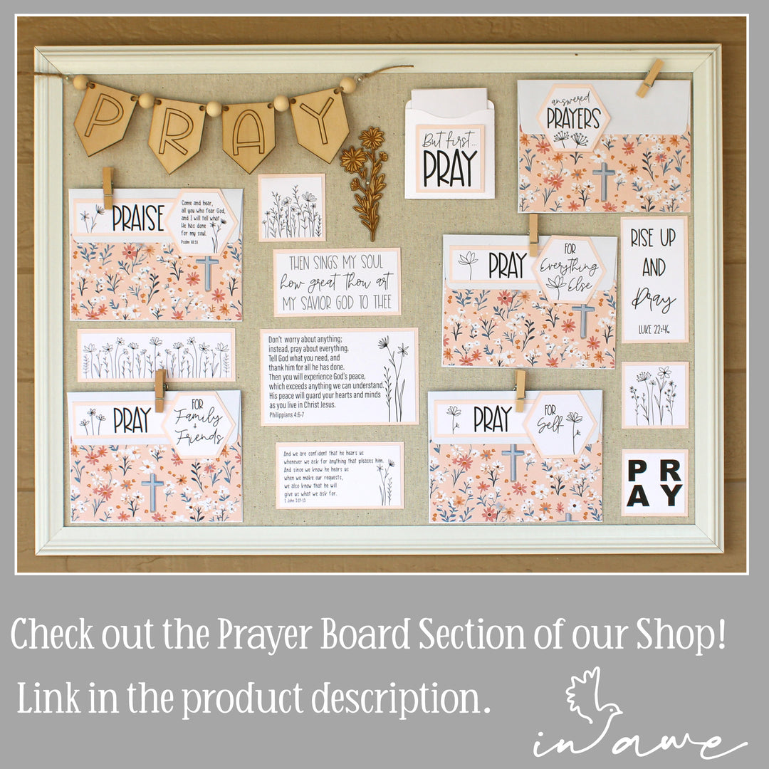 Envelope Covers Add-On | Custom Touch for DIY Prayer Board Ideas