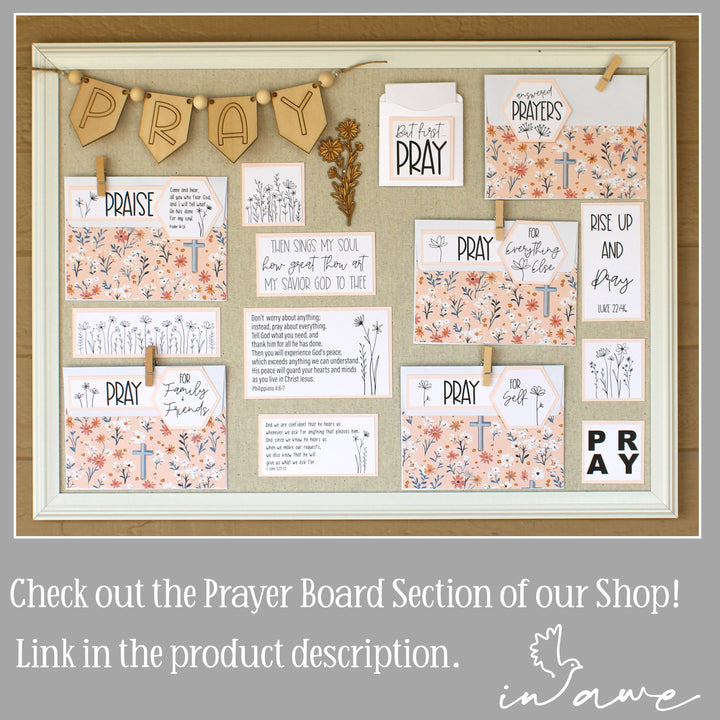 Envelope Covers Add-On | Custom Touch for DIY Prayer Board Ideas