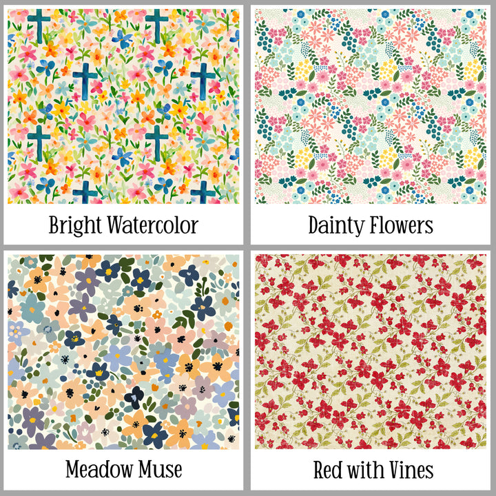 DIY Prayer Board Kit for Your Prayer Closet – Christian Faith Organizer with Scripture Cards & PRAY Banner - Wildflowers - inAWE Handmade Gifts, Personalized Gifts, Spiritual Gifts 