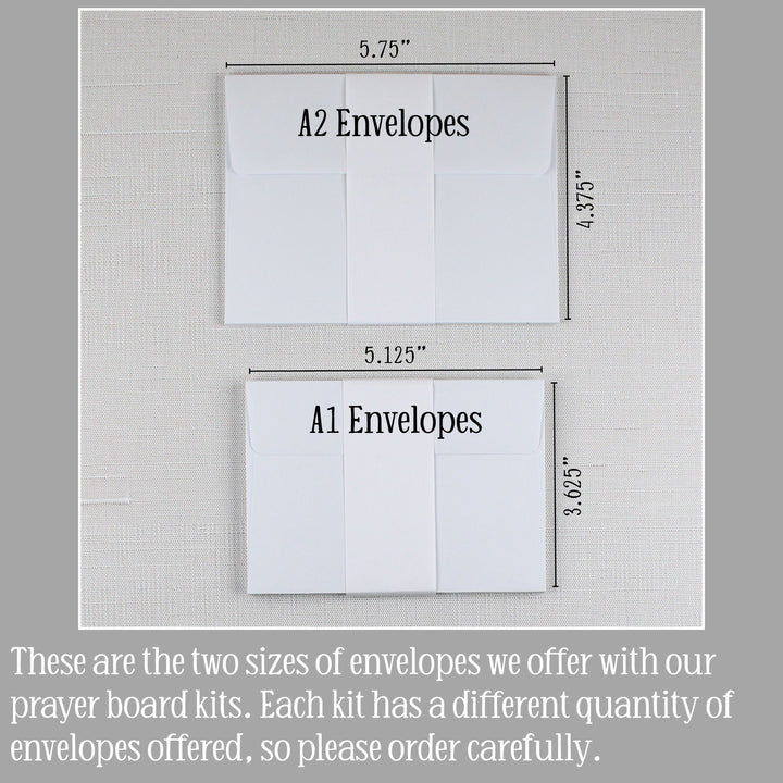 Envelope Covers Add-On | Custom Touch for DIY Prayer Board Ideas