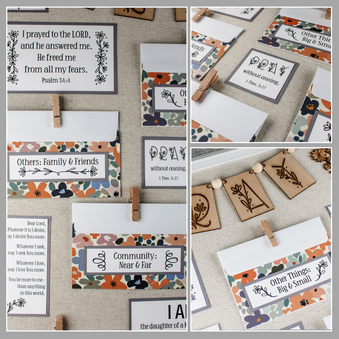 Envelope Cover Add-On for Prayer Board – A Beautiful Finishing Touch - inAWE Handmade Gifts, Personalized Gifts, Spiritual Gifts 