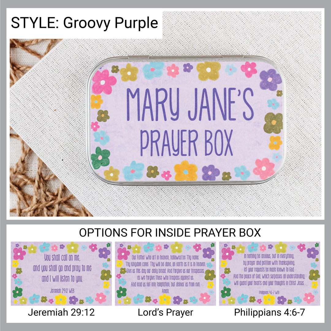 Personalized Prayer Box – Confirmation Gift for Christian Teens