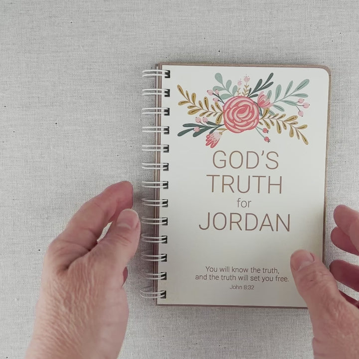 Christian Teen Girl Books - Personalized Cover with 40+ Bible Verses