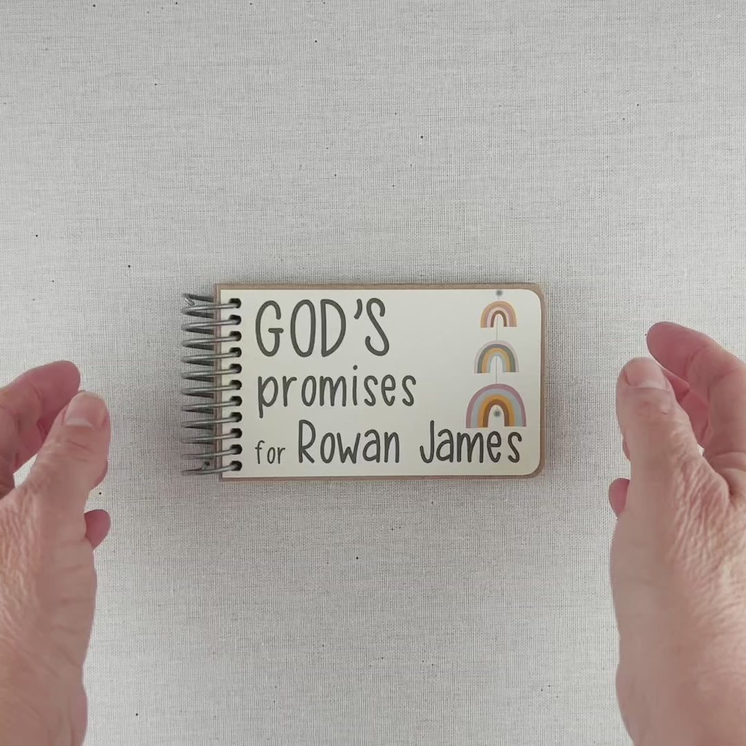 Personalized God’s Promises Book – Scripture for Children