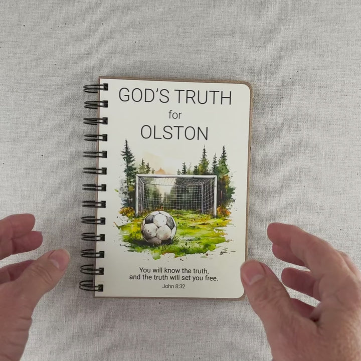 Soccer Gifts for Girls | Personalized Soccer Book of Truth