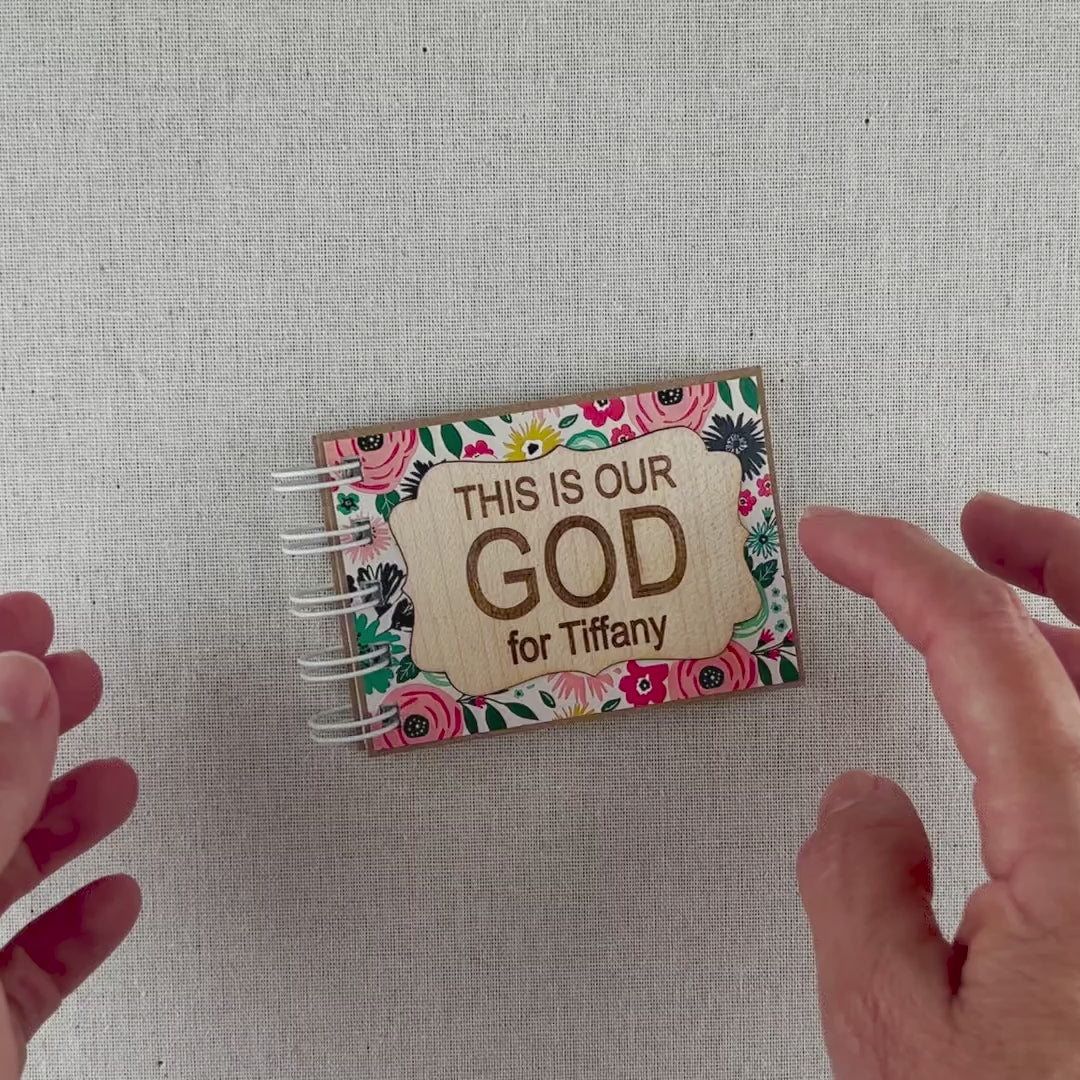 Personalized Christian Graduation Gift | This Is Our God Book