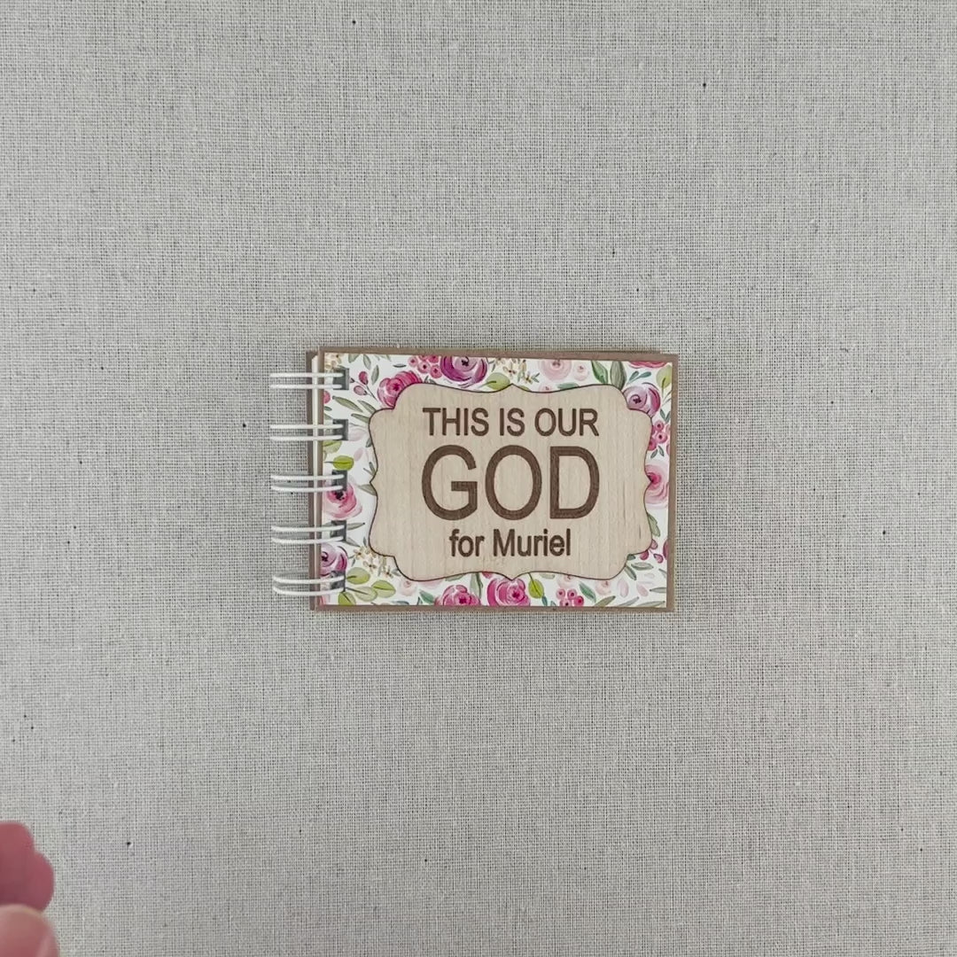 Personalized Christian Sympathy Gift | This Is Our God Book