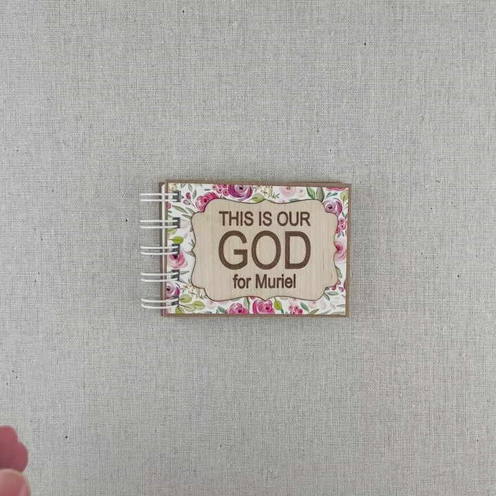 Personalized Christian Sympathy Gift | This Is Our God Book