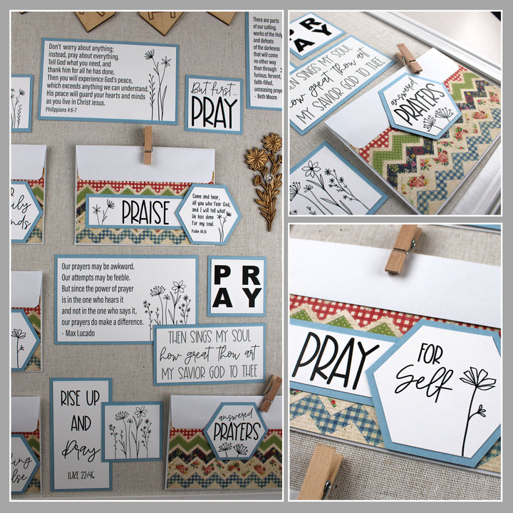 Coordinating Envelope Covers – Add-On for DIY Prayer Board Kits - inAWE Handmade Gifts, Personalized Gifts, Spiritual Gifts 