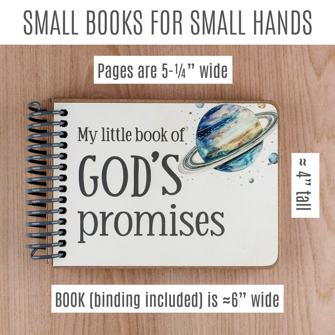 Space Explorers God’s Promises Book | Christian Gift for Kids