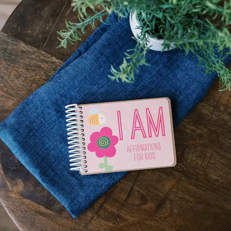 I AM: Words of Affirmation for Girls - A Handcrafted, Inspiring Affirmations Board Book - inAWE Handmade Gifts, Personalized Gifts, Spiritual Gifts 